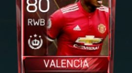 Antonio Valencia 80 OVR Fifa Mobile Tournament Player