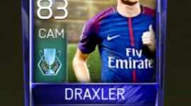 julian draxler fifa mobile trophy masters