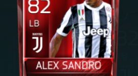 Alex Sandro 82 OVR Fifa Mobile Base Elite Player