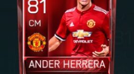 Ander Herrera 81 OVR Fifa Mobile Base Elite Player