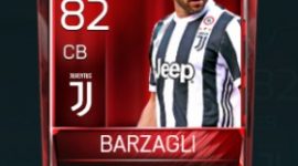 Andrea Barzagli 82 OVR Fifa Mobile Base Elite Player