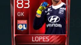 Anthony Lopes 83 OVR Fifa Mobile Base Elite Player