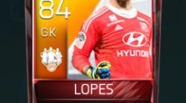 Anthony Lopes 84 OVR Fifa Mobile TOTW Player