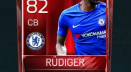 Antonio Rüdiger 82 OVR Fifa Mobile Base Elite Player