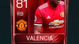 Antonio Valencia 81 OVR Fifa Mobile Base Elite Player