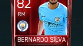 Bernardo Silva 82 OVR Fifa Mobile Base Elite Player