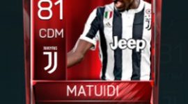 Blaise Matuidi 81 OVR Fifa Mobile Base Elite Player