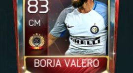 Borja Valero 83 OVR FIfa Mobile TOP 250 VS Attack Player