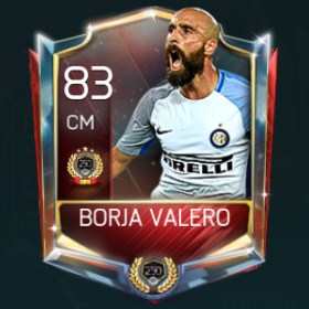 Borja Valero 83 OVR FIfa Mobile TOP 250 VS Attack Player
