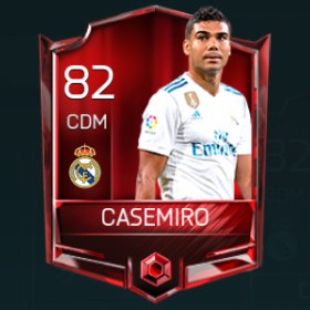 Casemiro 82 OVR Fifa Mobile Base Elite Player