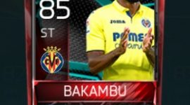 Cédric Bakambu 85 OVR Fifa Mobile La Liga Rivalries Player
