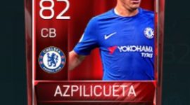 César Azpilicueta 82 OVR Fifa Mobile Base Elite Player