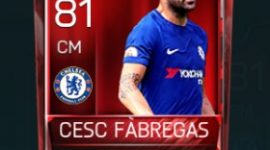 Cesc Fàbregas 81 OVR Fifa Mobile Base Elite Player