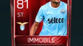 Ciro Immobile 81 OVR Fifa Mobile Base Elite Player