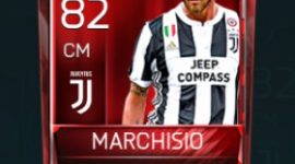 Claudio Marchisio 82 OVR Fifa Mobile Base Elite Player