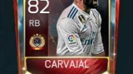 Dani Carvajal 82 OVR FIfa Mobile TOP 250 VS Attack Player