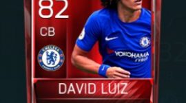 David Luiz 82 OVR Fifa Mobile Base Elite Player