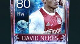 David Neres 80 OVR Fifa Mobile Football Freeze Player