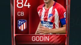 Diego Godín 84 OVR Fifa Mobile Base Elite Player