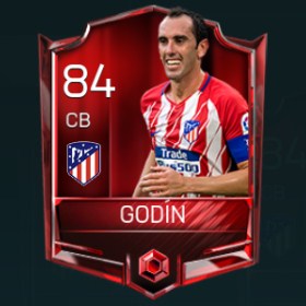 Diego Godín 84 OVR Fifa Mobile Base Elite Player