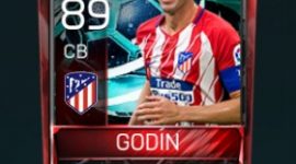 Diego Godín 89 OVR Fifa Mobile La Liga Rivalries Player