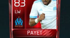 Dimitri Payet 83 OVR Fifa Mobile Base Elite Player