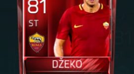 Edin Džeko 81 OVR Fifa Mobile Base Elite Player