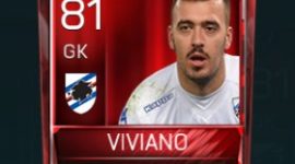 Emiliano Viviano 81 OVR Fifa Mobile Base Elite Player