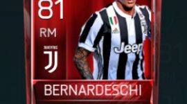 Federico Bernardeschi 81 OVR Fifa Mobile Base Elite Player