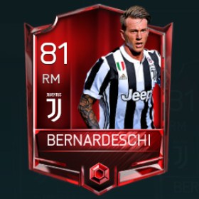 Federico Bernardeschi 81 OVR Fifa Mobile Base Elite Player