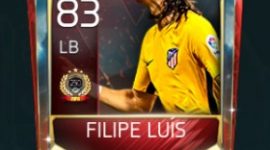 Filipe Luís 83 OVR FIfa Mobile TOP 250 VS Attack Player