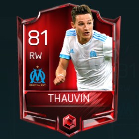 Florian Thauvin 81 OVR Fifa Mobile Base Elite Player