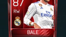 Gareth Bale 87 OVR Fifa Mobile Base Elite