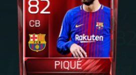 Gerard Piqué 82 OVR Fifa Mobile Base Elite Player