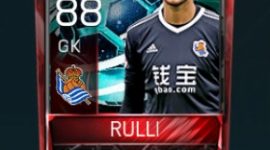 Gerónimo Rulli 88 OVR Fifa Mobile La Liga Rivalries Player