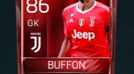 Gianluigi Buffon 86 OVR Fifa Mobile Base Elite