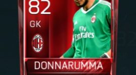 Gianluigi Donnarumma 82 OVR Fifa Mobile Base Elite Player