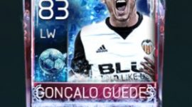 Gonçalo Guedes 83 OVR Fifa Mobile FootBall Freeze Player