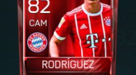 James Rodríguez 82 OVR Fifa Mobile Base Elite Player