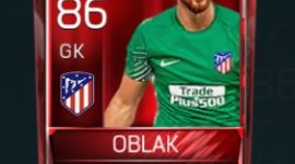 Jan Oblak 86 OVR Fifa Mobile Base Elite