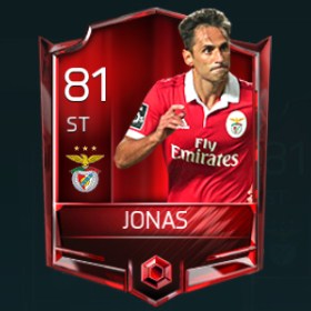 Jonas 81 OVR Fifa Mobile Base Elite Player