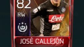 José Callejón 82 OVR Fifa Mobile Tournament Player