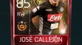 José Callejón 85 OVR Fifa Mobile Tournament Player
