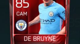 Kevin De Bruyne 85 OVR Fifa Mobile Base Elite