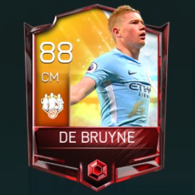 Kevin De Bruyne 88 OVR Fifa Mobile TOTW Player
