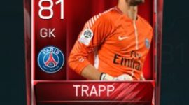 Kevin Trapp 81 OVR Fifa Mobile Base Elite Player