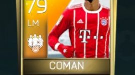 Kingsley Coman 79 OVR Fifa Mobile TOTW 6