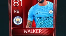 Kyle Walker 81 OVR Fifa Mobile Base Elite Player