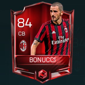 Leonardo Bonucci 84 OVR Fifa Mobile Base Elite Player