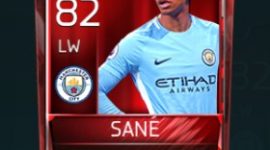 Leroy Sané 82 OVR Fifa Mobile Base Elite Player